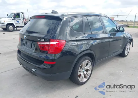 2015 BMW X3 xDrive28I z USA, uszkodzony, nr VIN 5UXWX9C52F0D59278